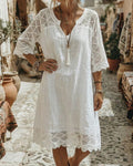 Valeriane - Vestido Recto Boho