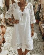 Valeriane - Vestido Recto Boho