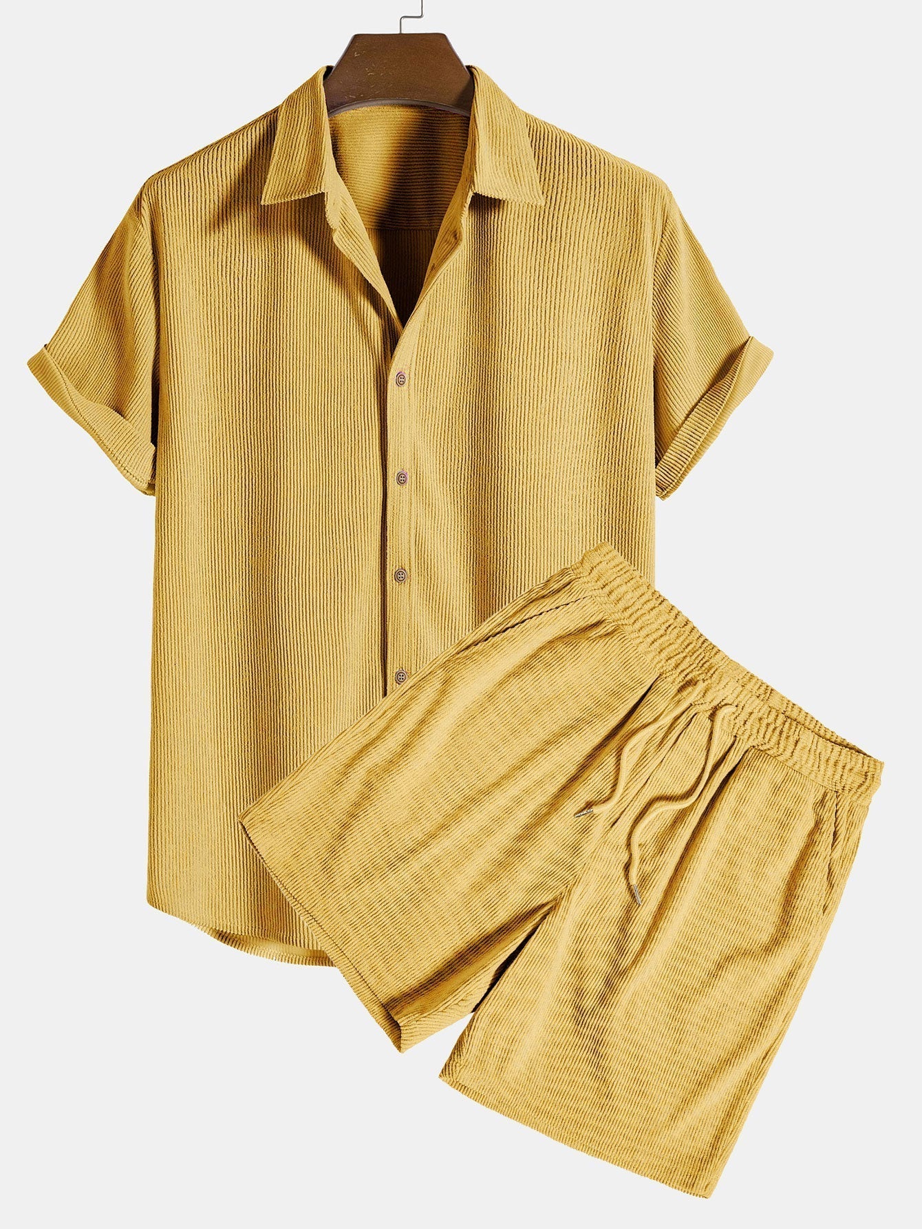 Salerno™ | Conjunto ligero de camisa y shorts para hombre