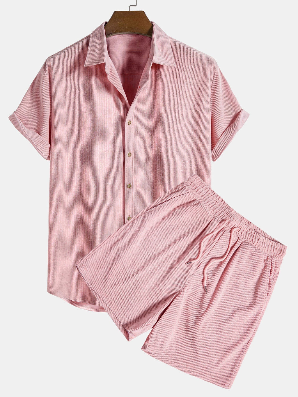 Salerno™ | Conjunto ligero de camisa y shorts para hombre