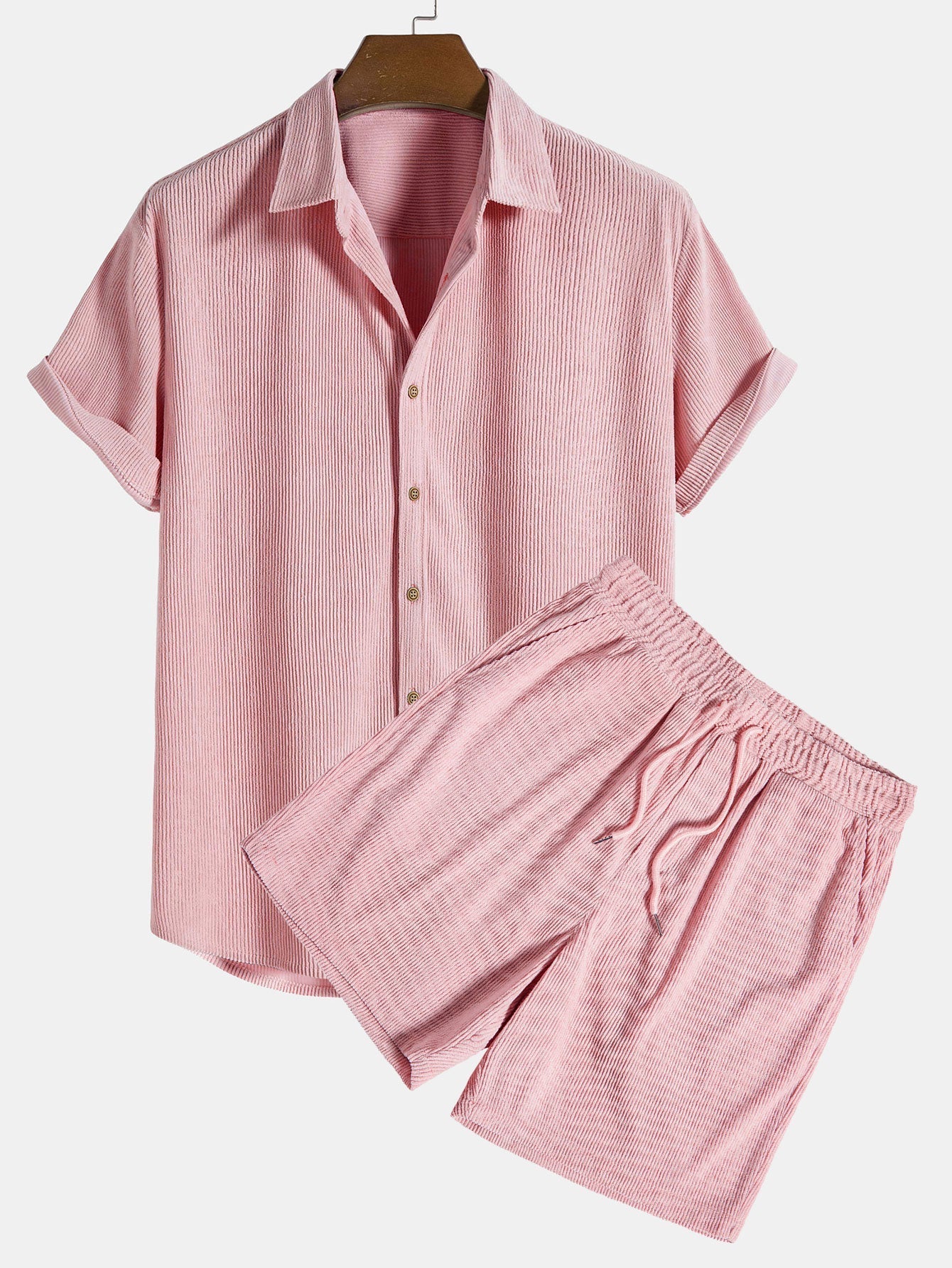 Salerno™ | Conjunto ligero de camisa y shorts para hombre