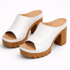 Berylla - Mules de Plataforma con Correa Ajustable