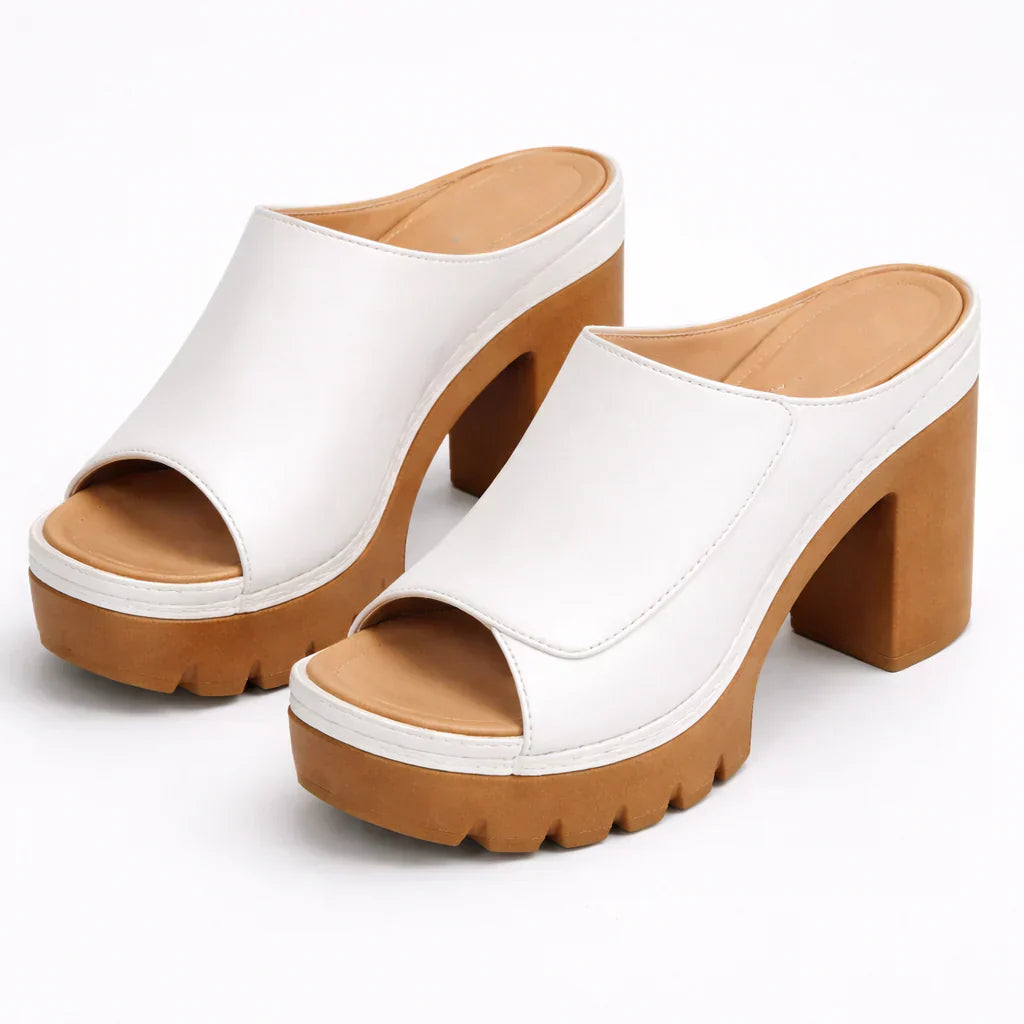 Berylla - Mules de Plataforma con Correa Ajustable