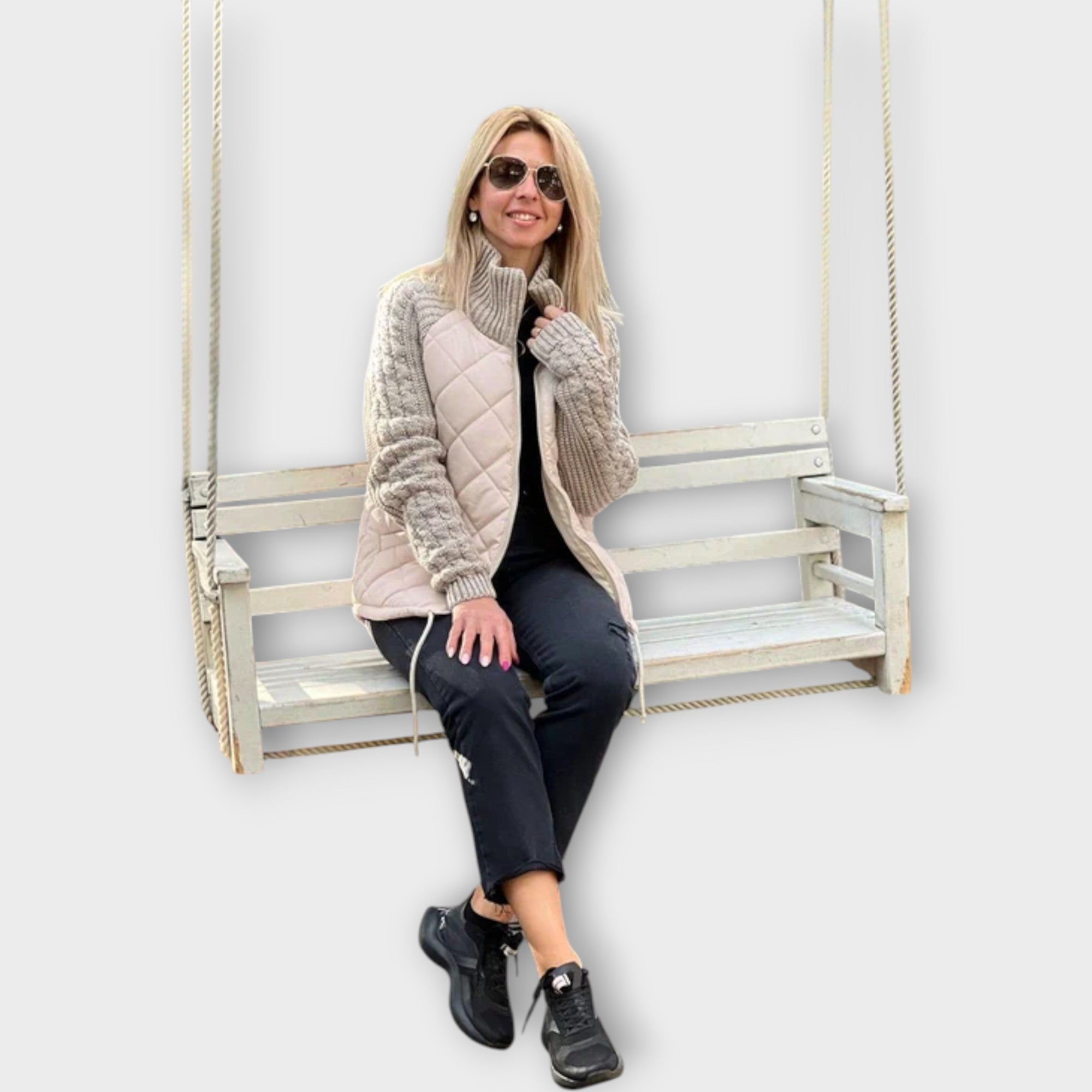 LIVIANE | CHAQUETA CHIC DE PUNTO REFINADO
