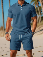 Aiden - Conjunto de Lujo Polo con Shorts a Juego