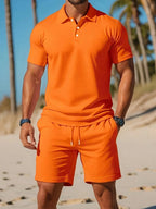 Aiden - Conjunto de Lujo Polo con Shorts a Juego