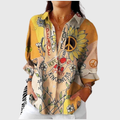 Blusa ligera y colorida con estampado