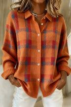 Théa - Cárdigan Acogedor Estilo Camisa