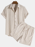 Salerno™ | Conjunto ligero de camisa y shorts para hombre