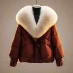 Willow - Abrigo Aislante Con Cuello De Piel