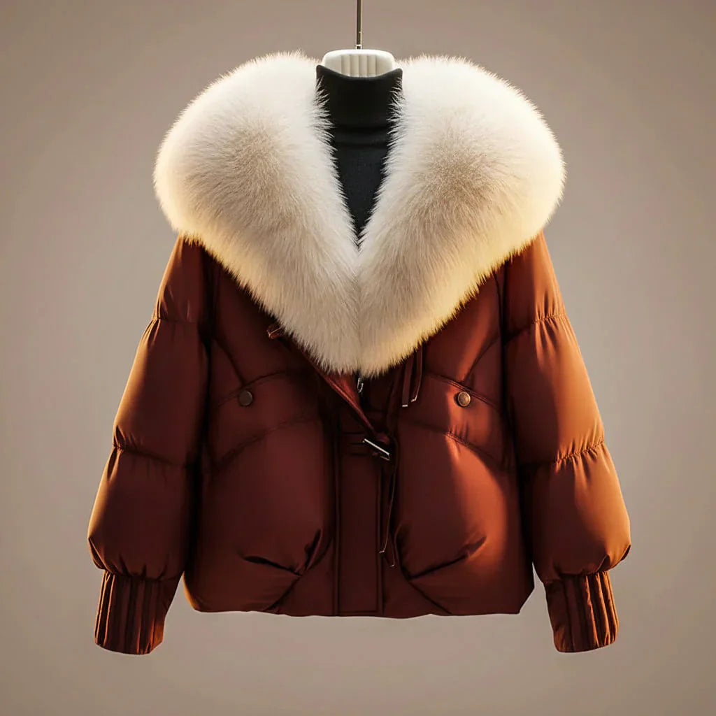 Willow - Abrigo Aislante Con Cuello De Piel