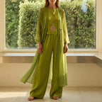 Medina - Conjunto de 3pzs de Algodón Elegante y Modesto