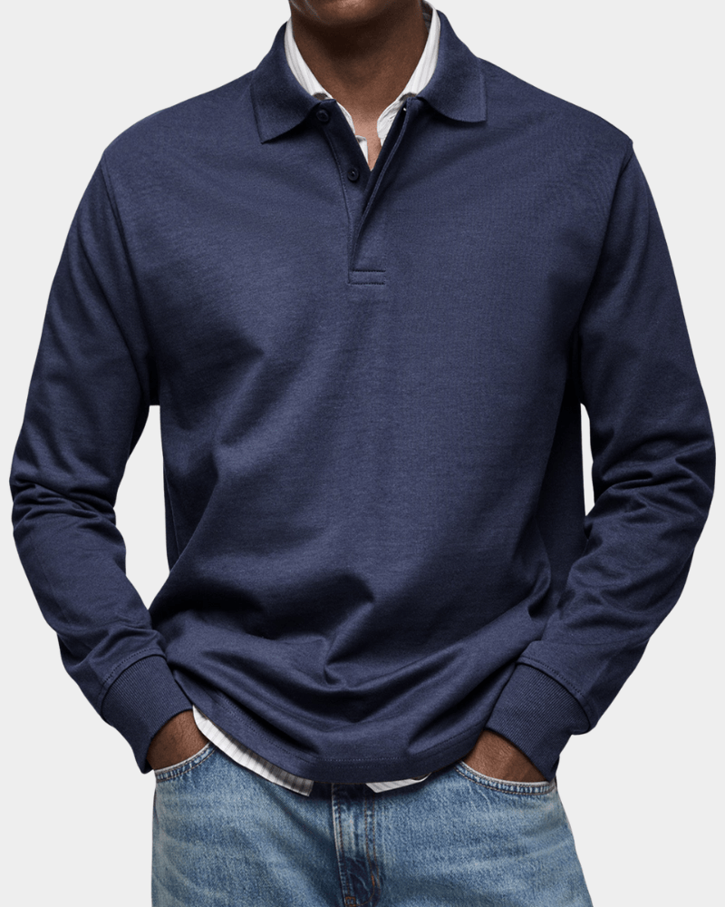 Van Elst Mode® | Polo Cómodo de Manga Larga