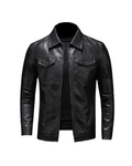 Claudio – Chaqueta de cuero vegano con elegancia moderna