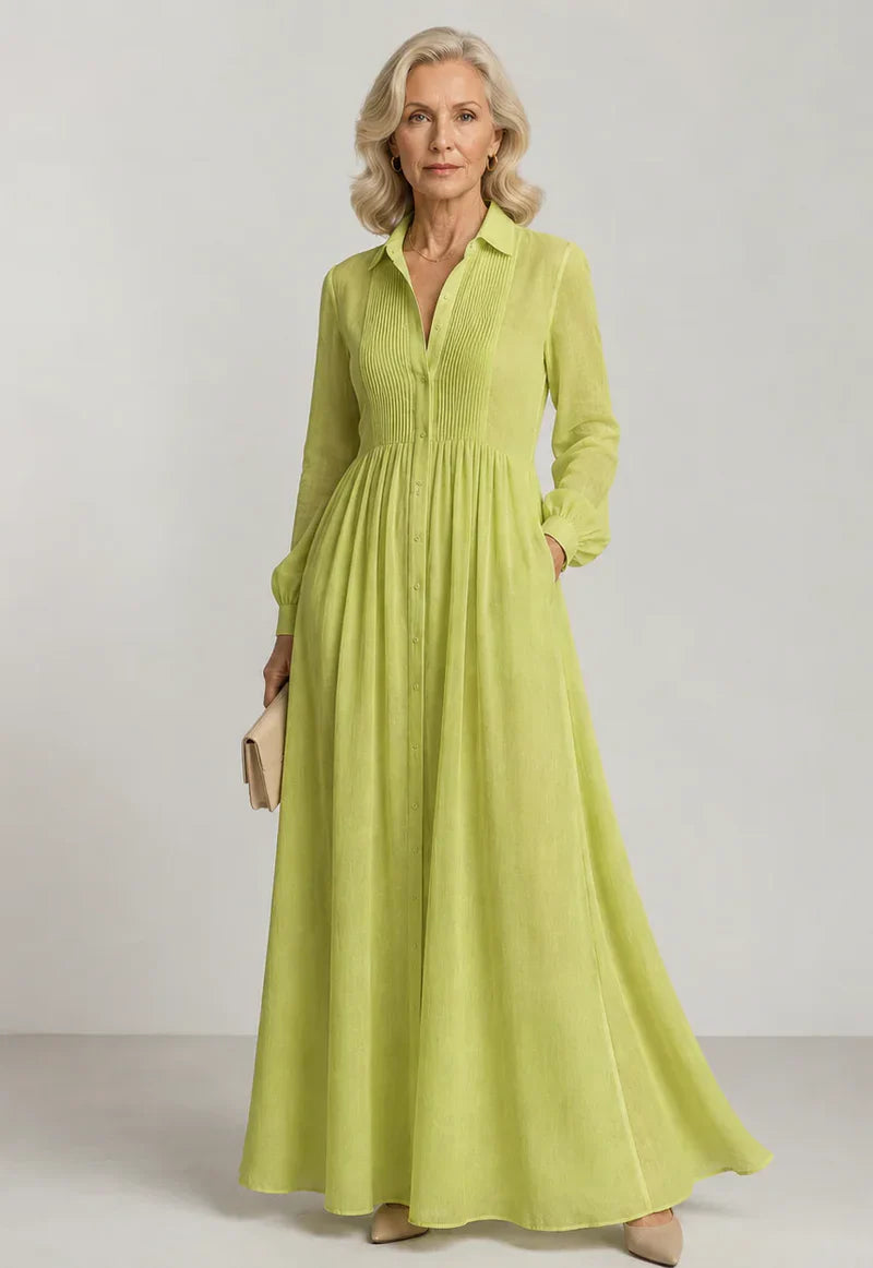 Lioren - Vestido Camisero Fluido y Sofisticado