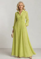 Lioren - Vestido Camisero Fluido y Sofisticado