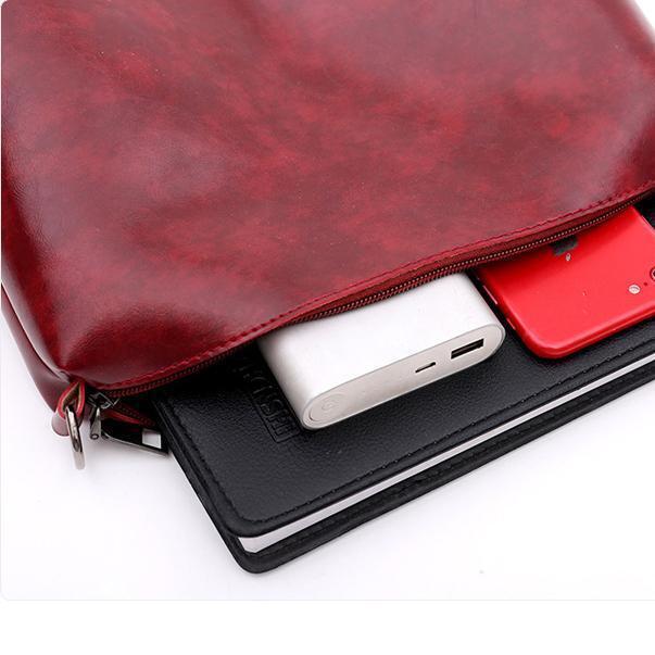Luna Soler – Set Riley de 4 bolsos de cuero vegano vintage