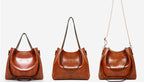 Luna Soler – Set Riley de 4 bolsos de cuero vegano vintage