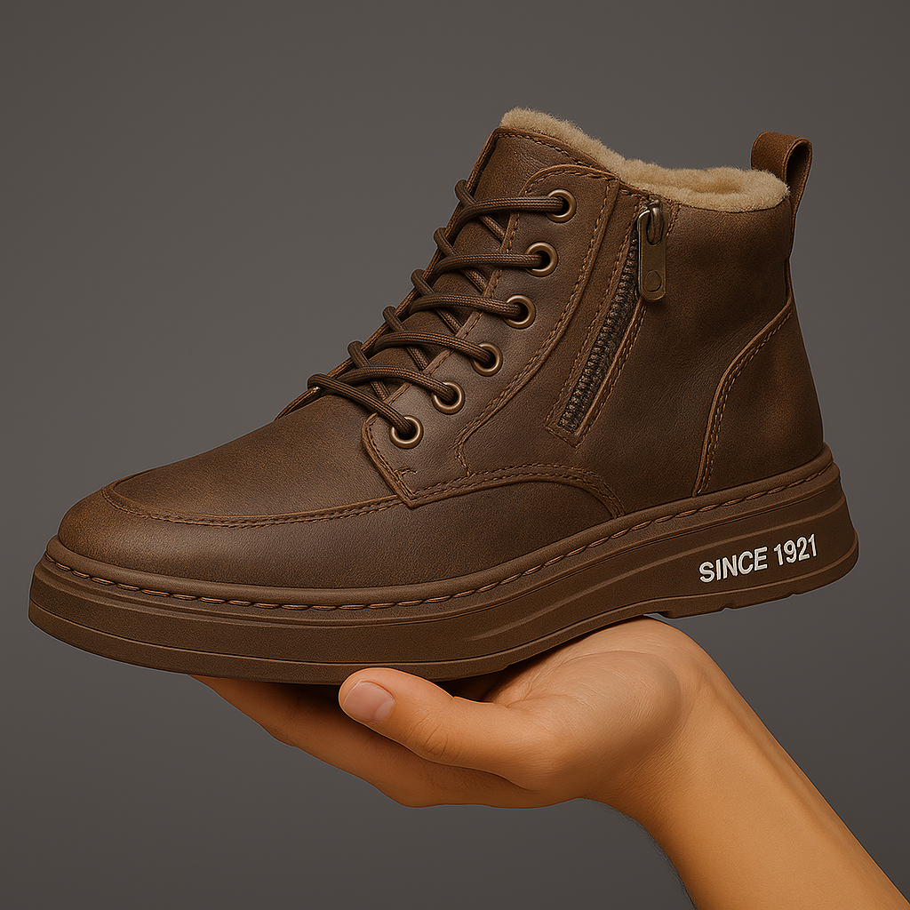 ZAPATILLAS DE CUERO SOREN