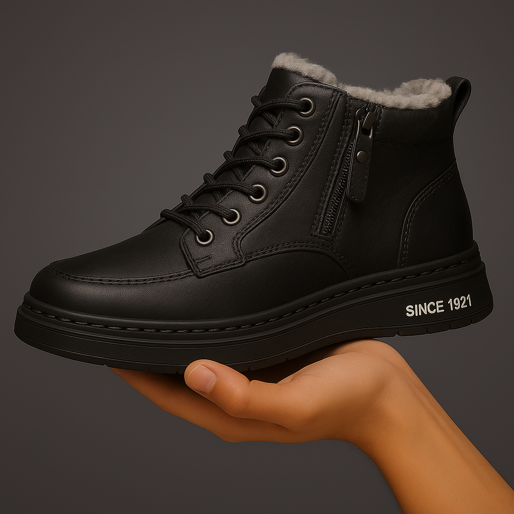ZAPATILLAS DE CUERO SOREN