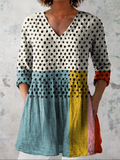 Elowen | Blusa larga con escote en V