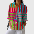 Blusa ligera y colorida con estampado