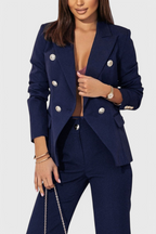 Rosalind Conjunto de Blazer y Pantalones Elegante