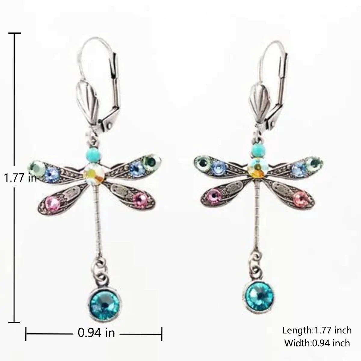Pendientes Elegantes Libélula
