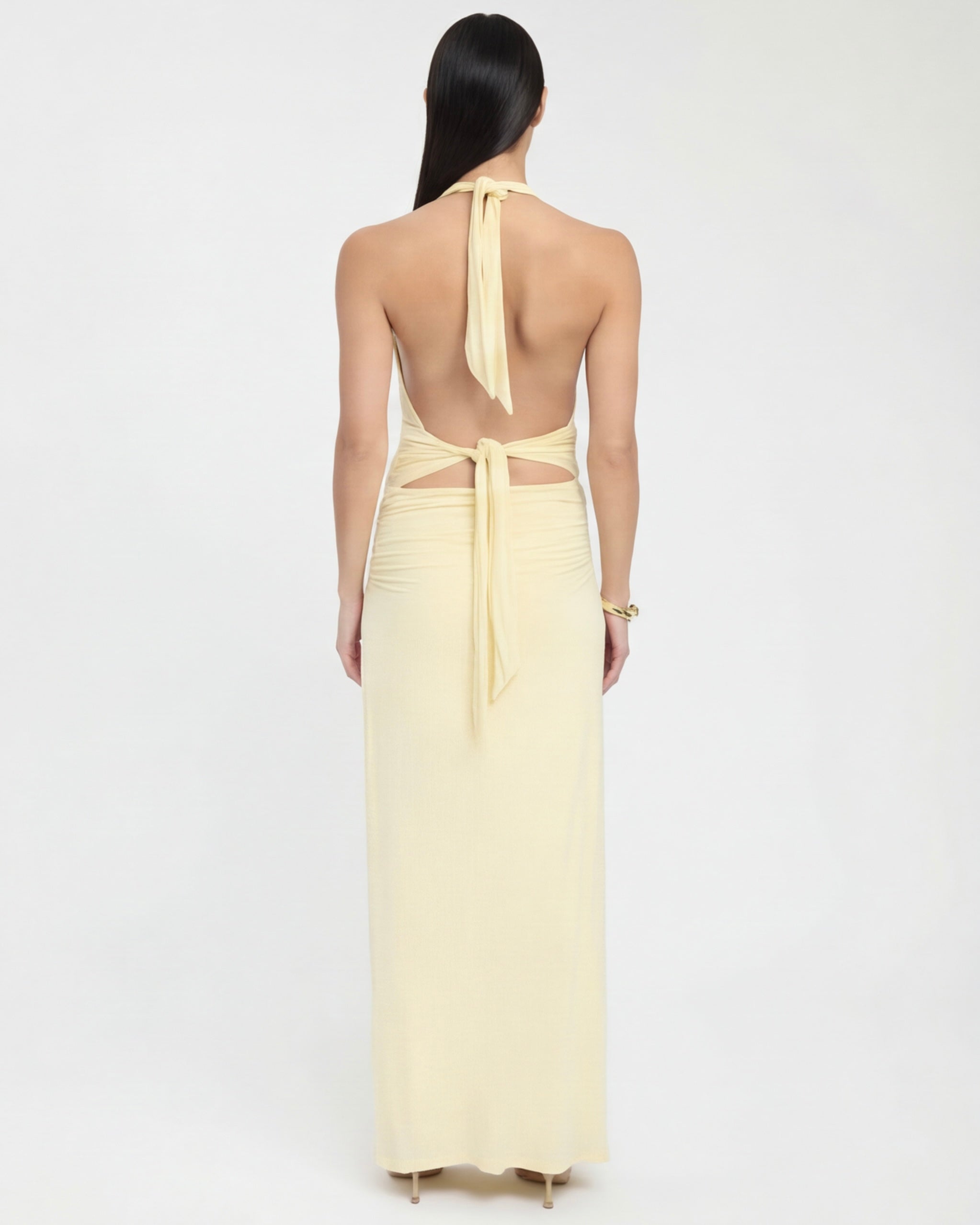 Serrano Madrid | Maxi con cuello halter de Nyx