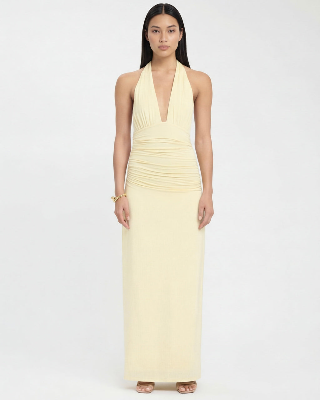 Serrano Madrid | Maxi con cuello halter de Nyx