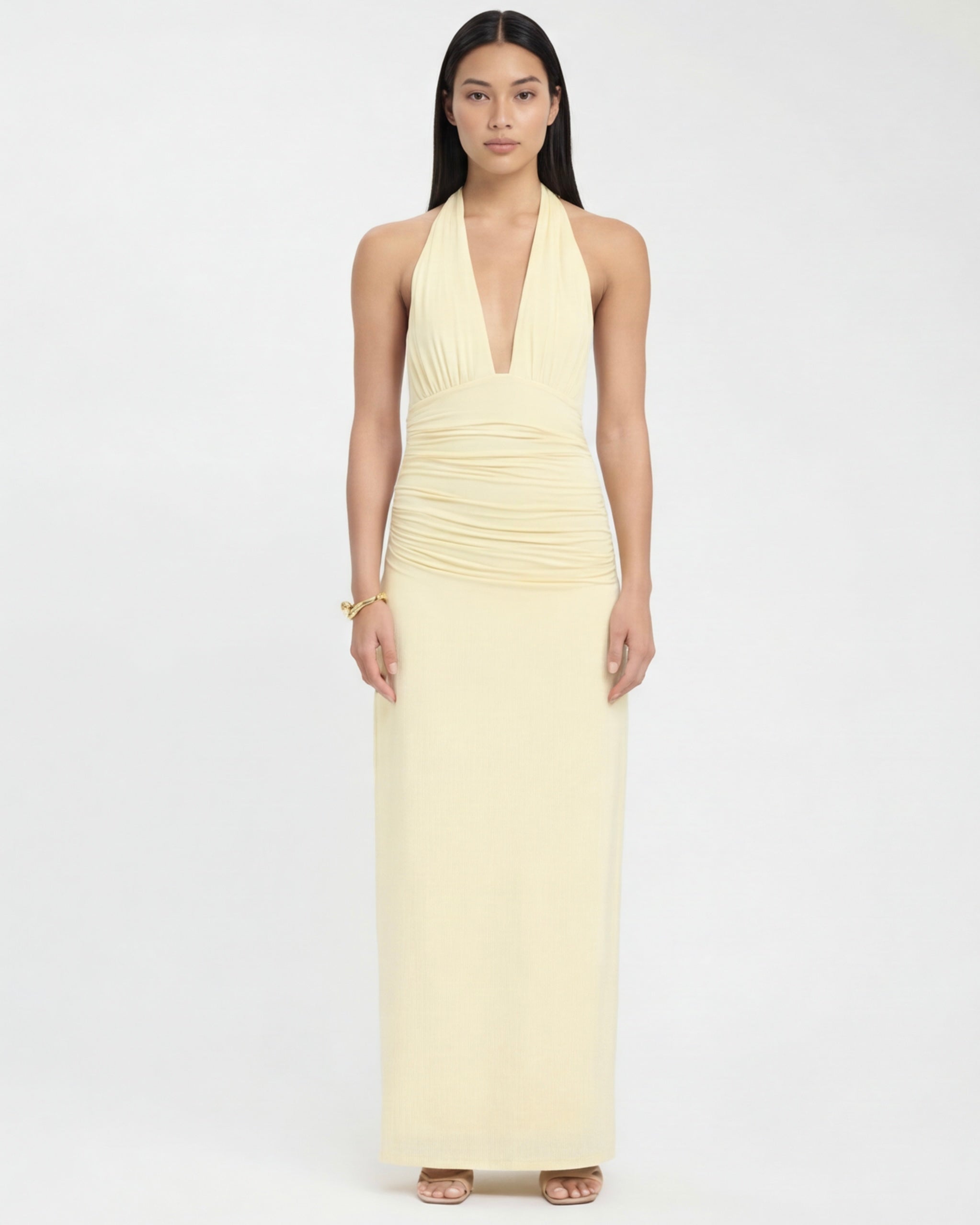 Serrano Madrid | Maxi con cuello halter de Nyx
