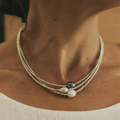 Collar de Perlas Estilo Antiguo