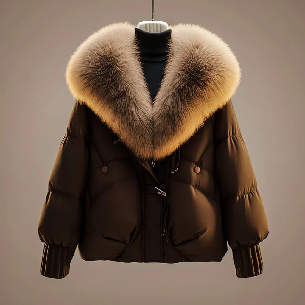 Willow - Abrigo Aislante Con Cuello De Piel