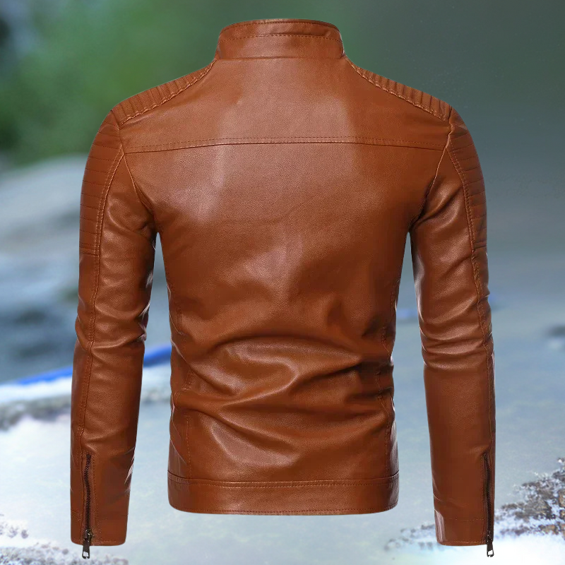 Tomás – Chaqueta de cuero vintage