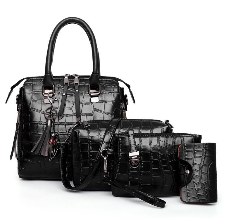 Luna Soler – Set Evelyn de 4 bolsos de cuero vegano