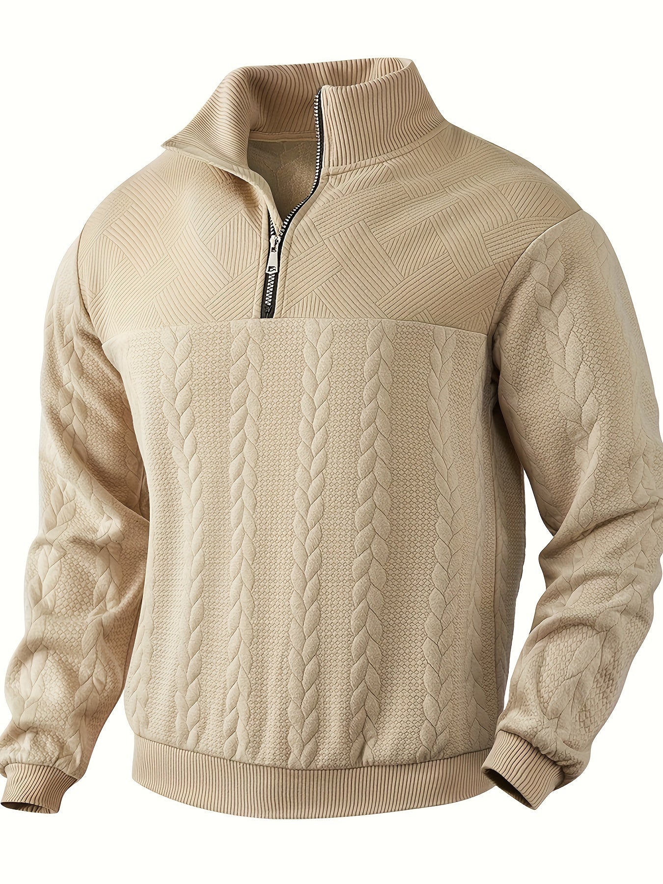 Van Elst Mode® | Chaqueta de Punto con Cremallera