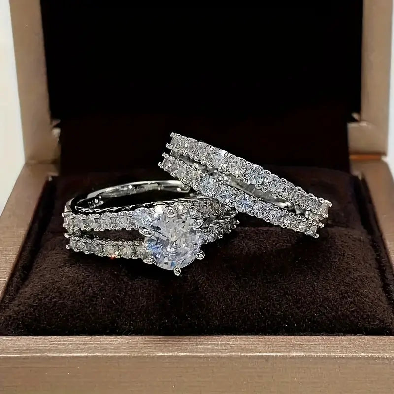 Set de Anillos Éclat Éternel
