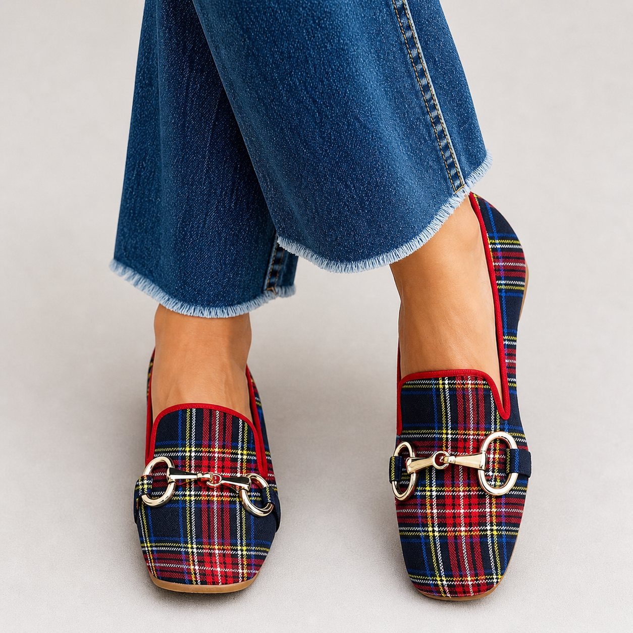 Mélani | Mocasín a cuadros