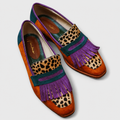 Fallon | Mocasín Marrón Leopardo