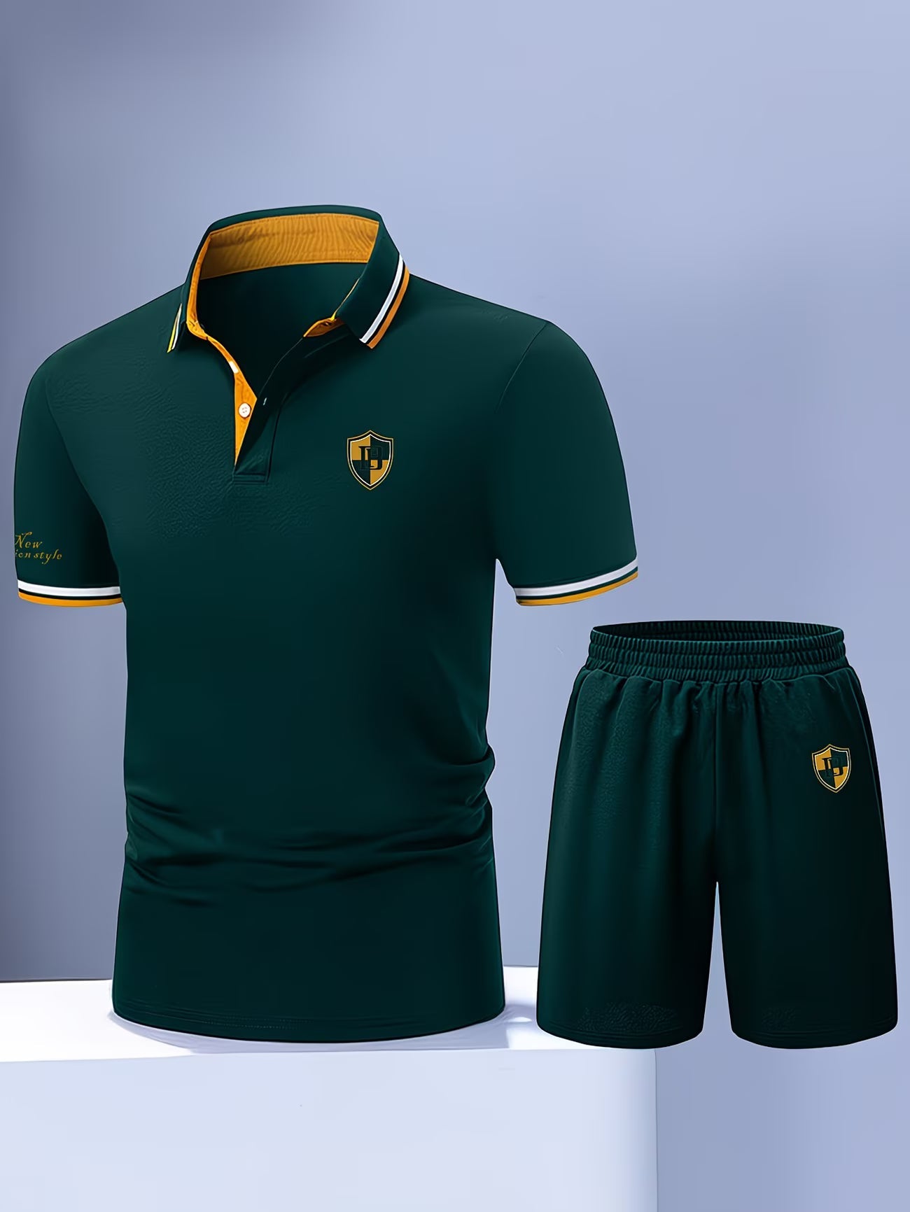 Philbert - Conjunto Completo Polo y Shorts Chic Casual