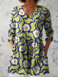 Galina | Blusa larga con escote en V