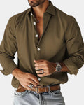 Dave - Camisa de Algodón de Alta Calidad