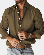 Dave - Camisa de Algodón de Alta Calidad