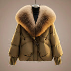 Willow - Abrigo Aislante Con Cuello De Piel