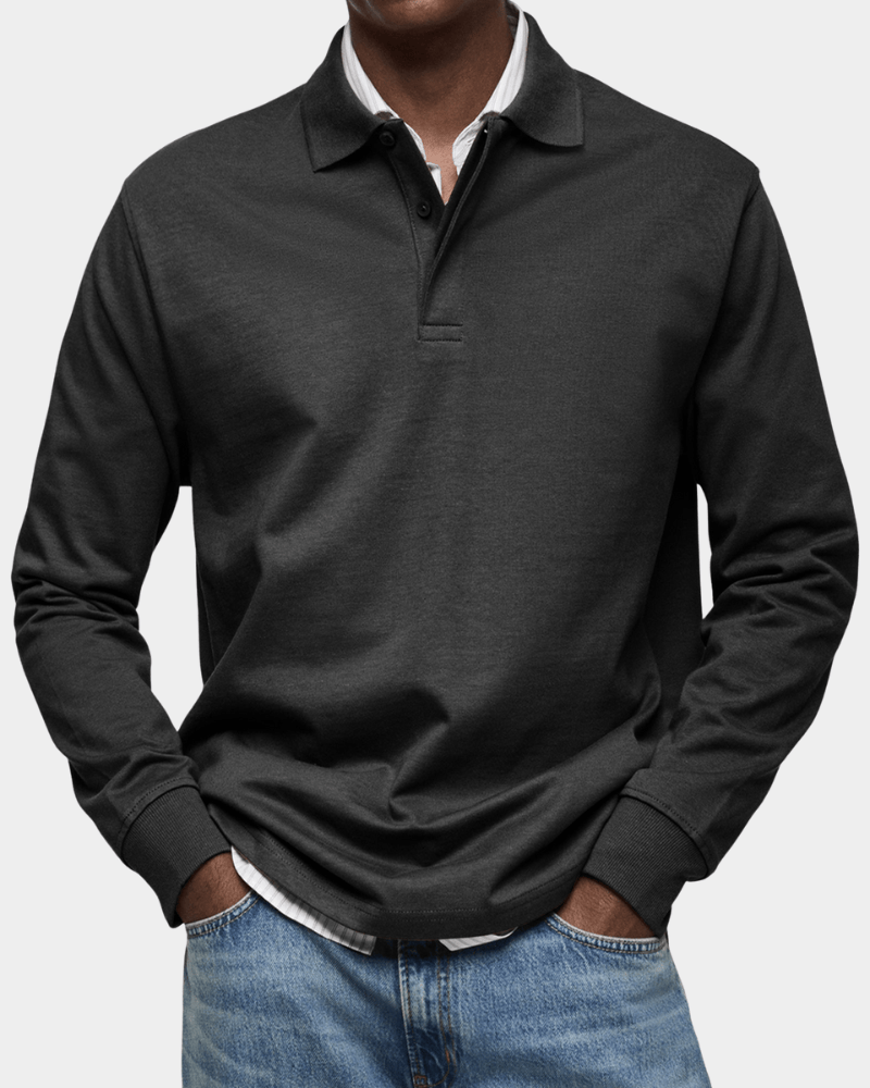 Van Elst Mode® | Polo Cómodo de Manga Larga