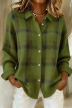 Théa - Cárdigan Acogedor Estilo Camisa