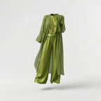 Medina - Conjunto de 3pzs de Algodón Elegante y Modesto