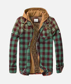 Chaqueta patchwork de cuadros