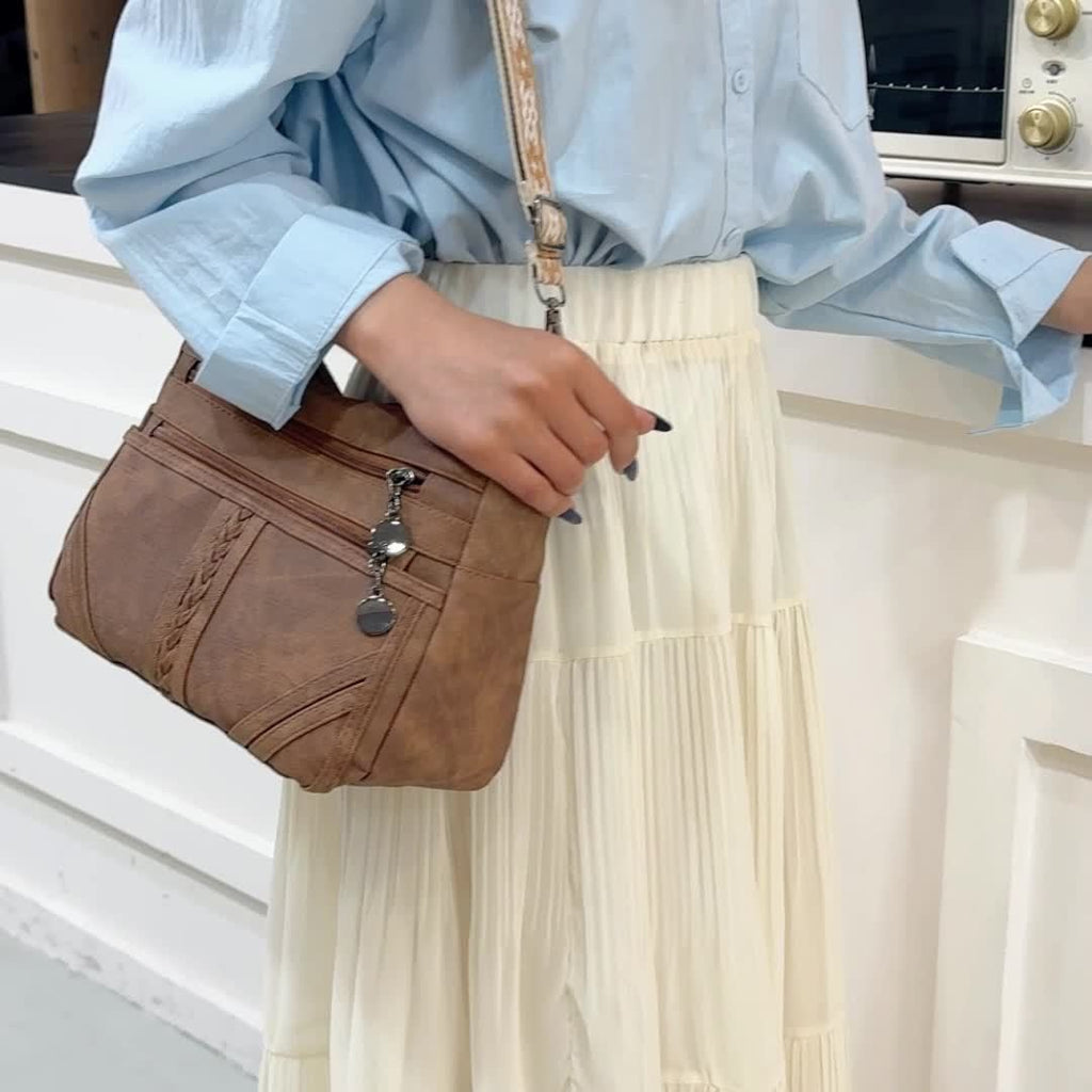 Luna Soler – Bolso Tessa de cuero vegano para el día a día