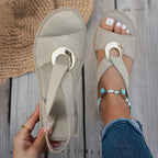 Oslana - Sandalias Cómodas con Hebilla Ajustable